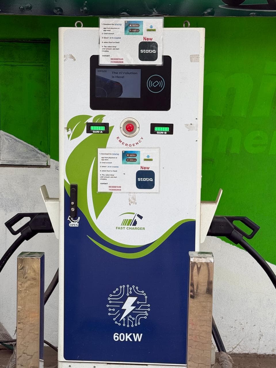 Nearest EV charging stations India locator